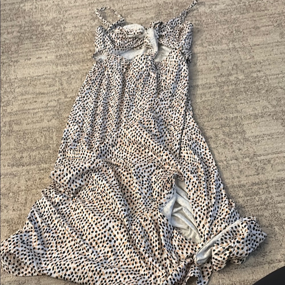 Stylish Polka Dot Dress